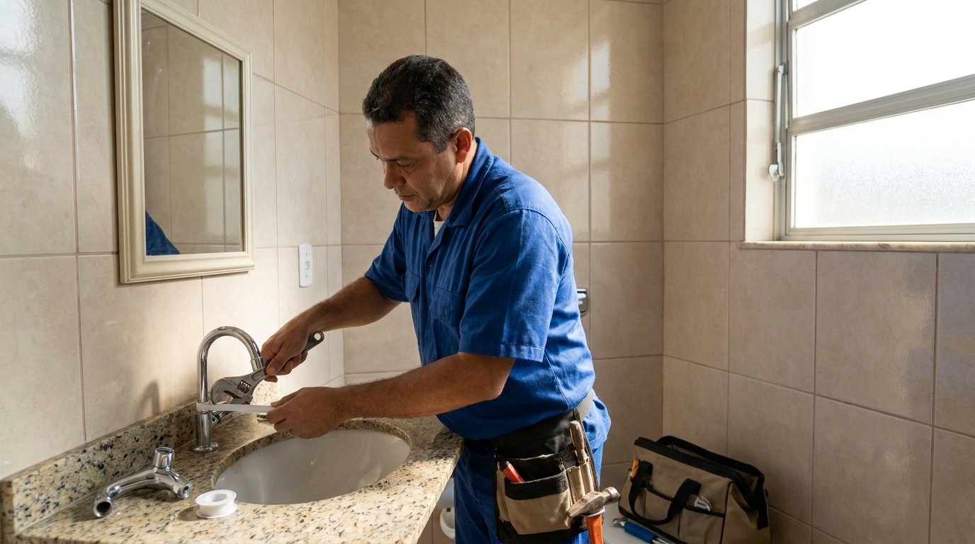 Ajustes em Torneiras em Rio Verde‑GO