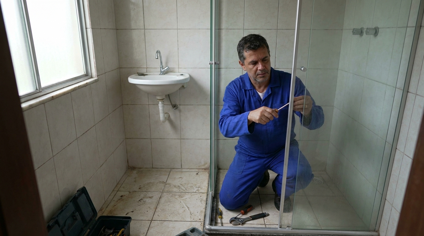 Troca de Roldanas e Trilhos em Rio Verde‑GO
